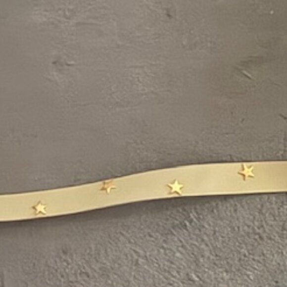 Nodical Suede Jacket with Stars and Gold Cord with Silk Star Shell and Star Belt - Picture 3 of 3